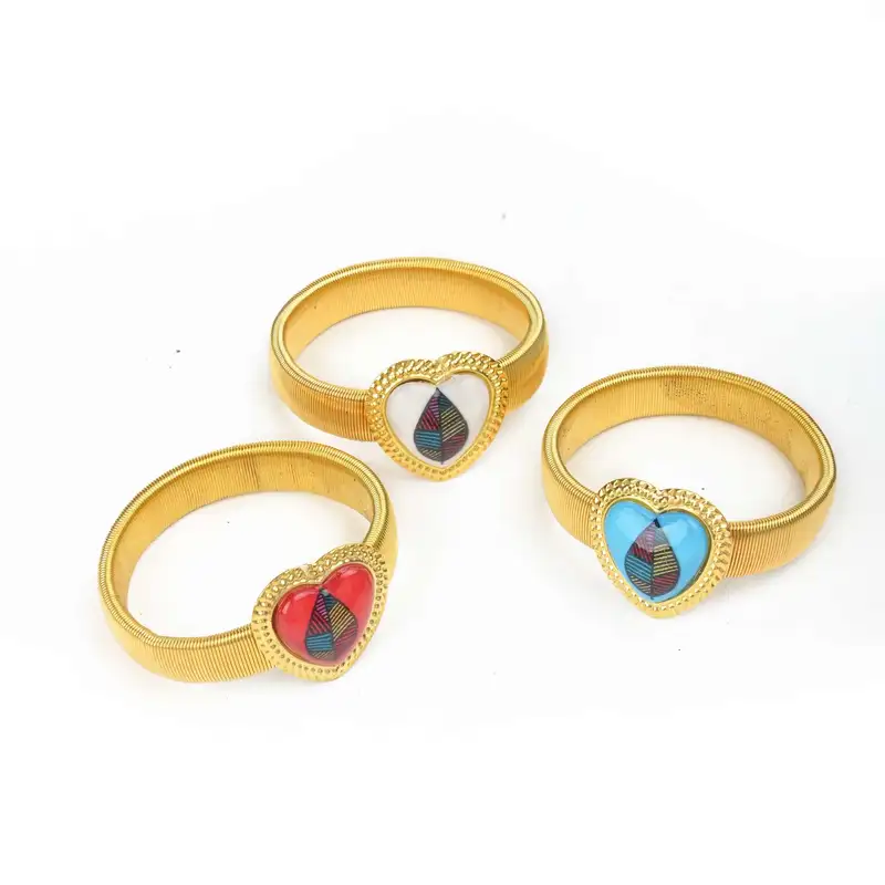 European And American Fashion Spring Bracelet Elastic Armband Men's Bracelet Cuff Heart Leaf