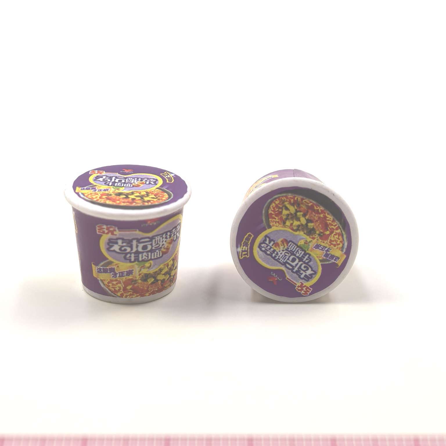 New 30 types of instant noodle, instant noodle, convenience store and supermarket ornaments, hair clips, clothing, resin accessories, pendants, and simulation toys detail image 5