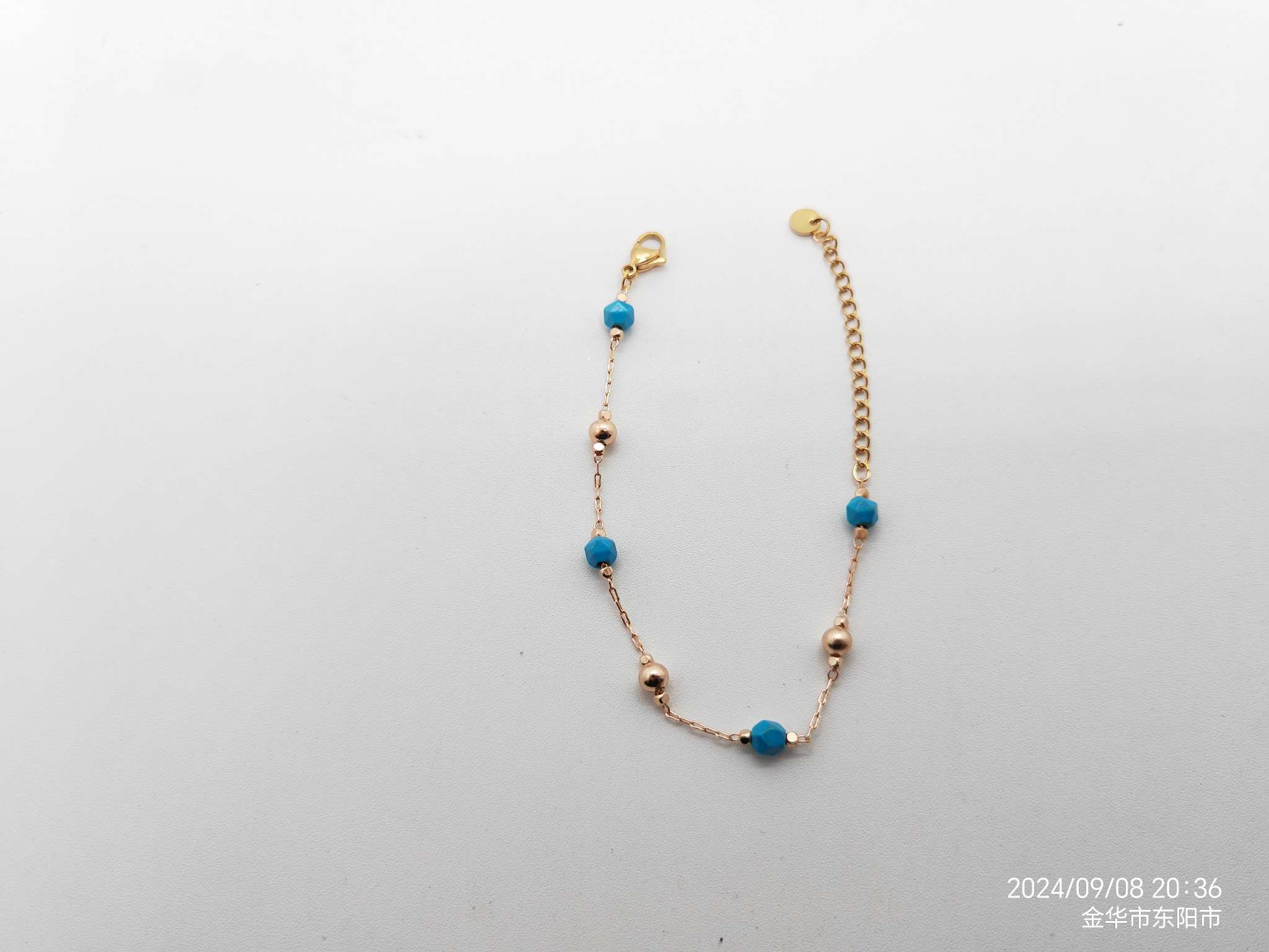 欧美流行天然石手链，清新脱俗，适合各年龄段爱美女生购买佩戴，送女闺蜜送朋友佳品。详情图2