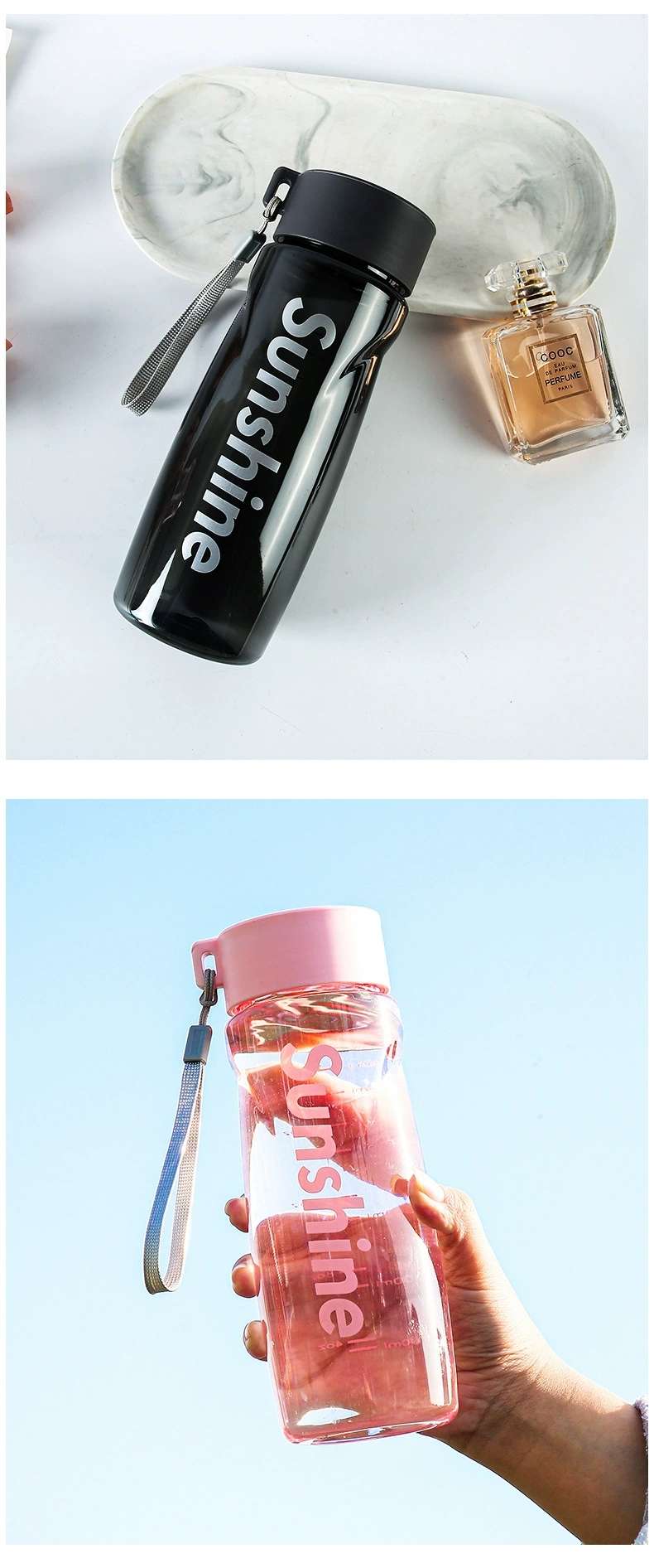 W67-8256运动水杯便携塑料杯学生随手杯直饮杯耐摔防漏太空杯详情图7