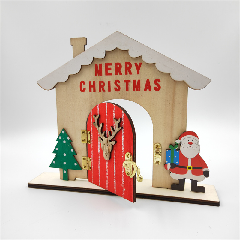 Cheung Chau Christmas Christmas Pendant Home Decor Wood Craft Christmas Props Holiday Gifts Christmas Decoration Wood Decor Application Scenario