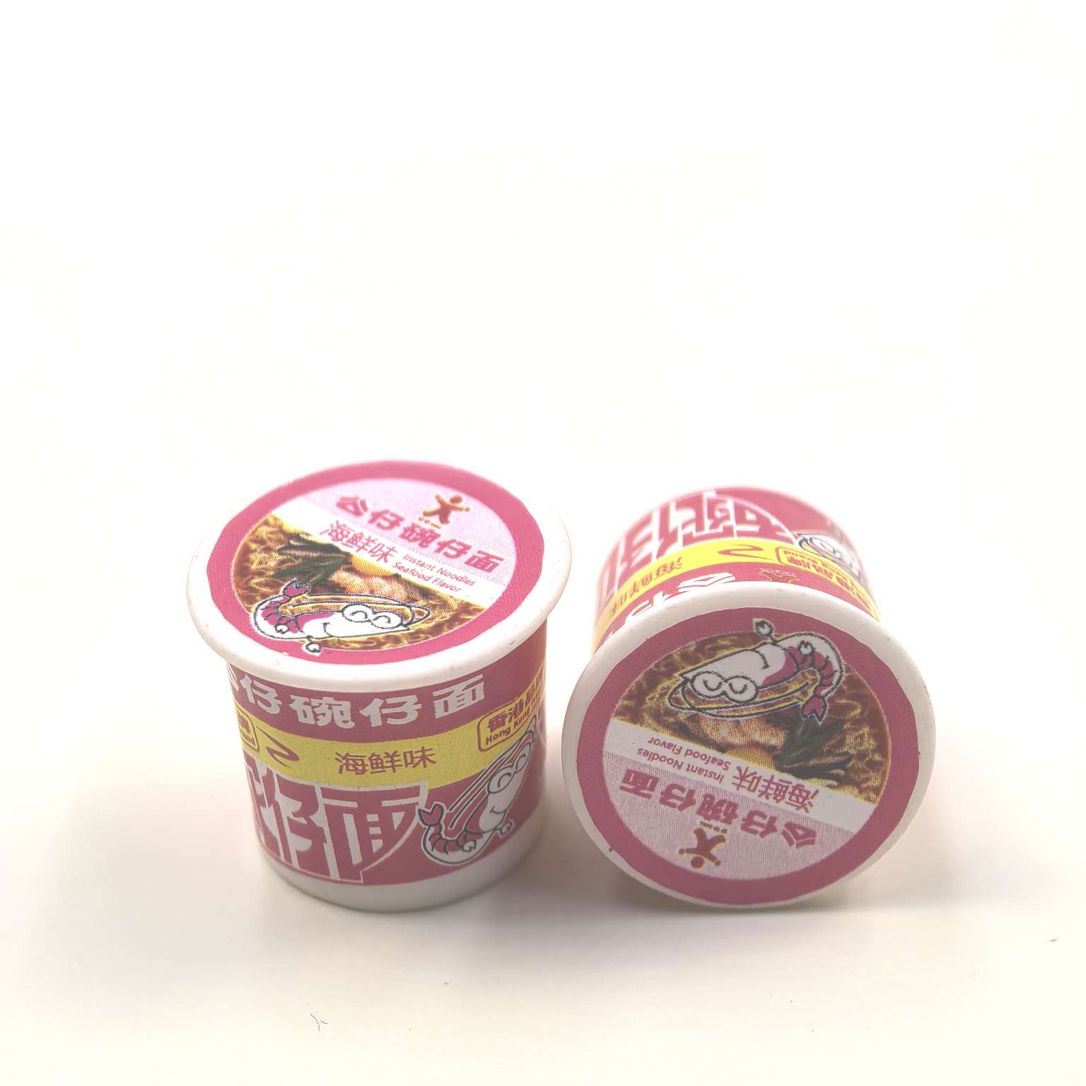 Supermarket and convenience store ornaments, hanging items, resin accessories, hair clips, clothing, stickers, new instant noodles, instant noodles, 500 pieces per pack detail image 9