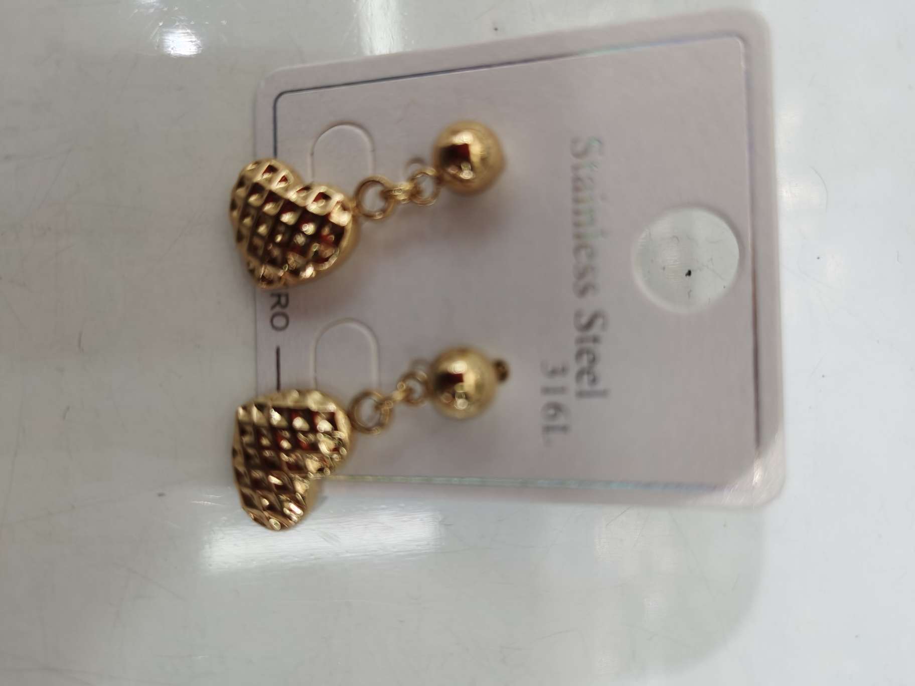 不锈钢圆耳环 铁皮耳饰 独特设计 饰品耳环 时尚潮流耳饰 简约耐用耳环 饰品耳环  首饰的光亮让人眼前一亮  非常精详情图2