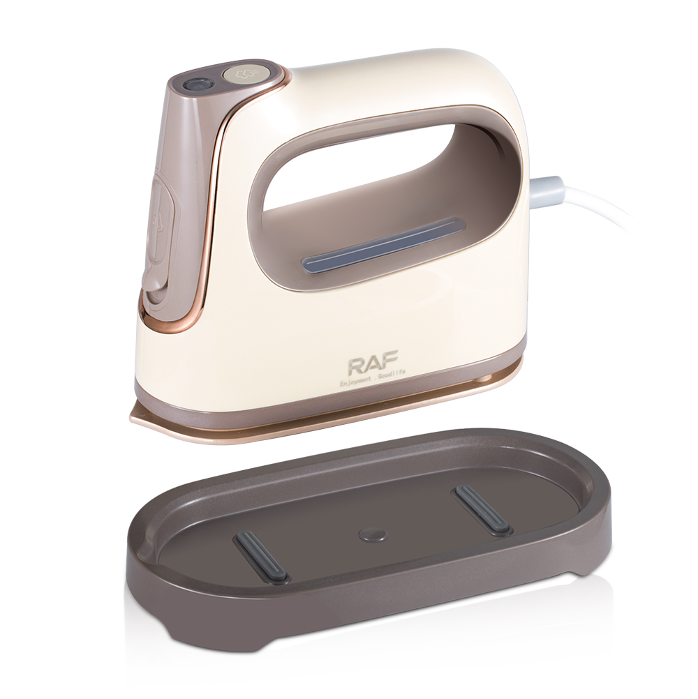RAF European standard handheld steam ironing machine, portable household small folding electric iron, dry and wet dual-purpose ironing machine, ironing clothes R.1012 Specification drawing