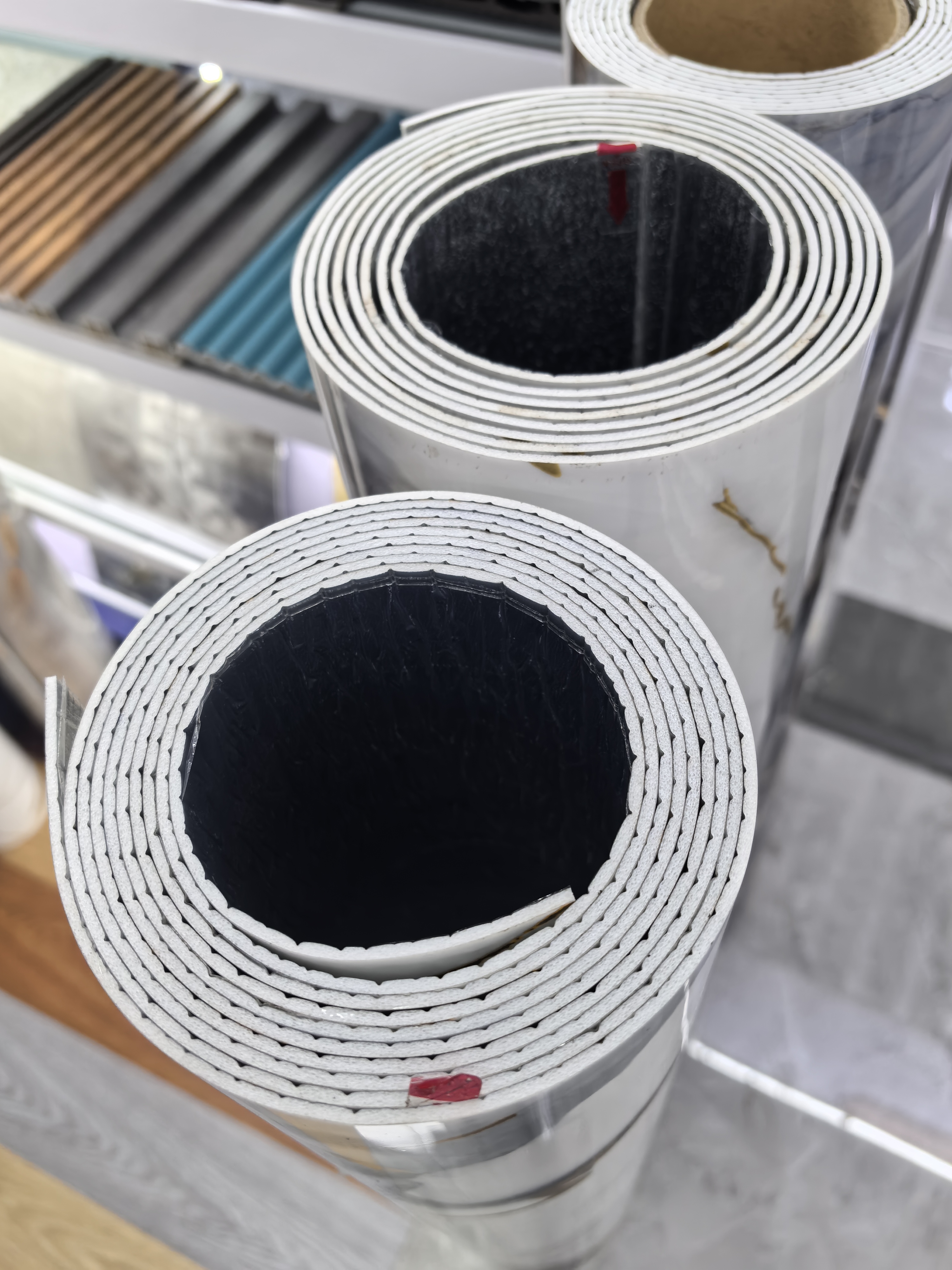 Pvc Foam Wall Paste Self-Adhesive Wallpaper Pearl Cotton Tile Wall Paste details Picture