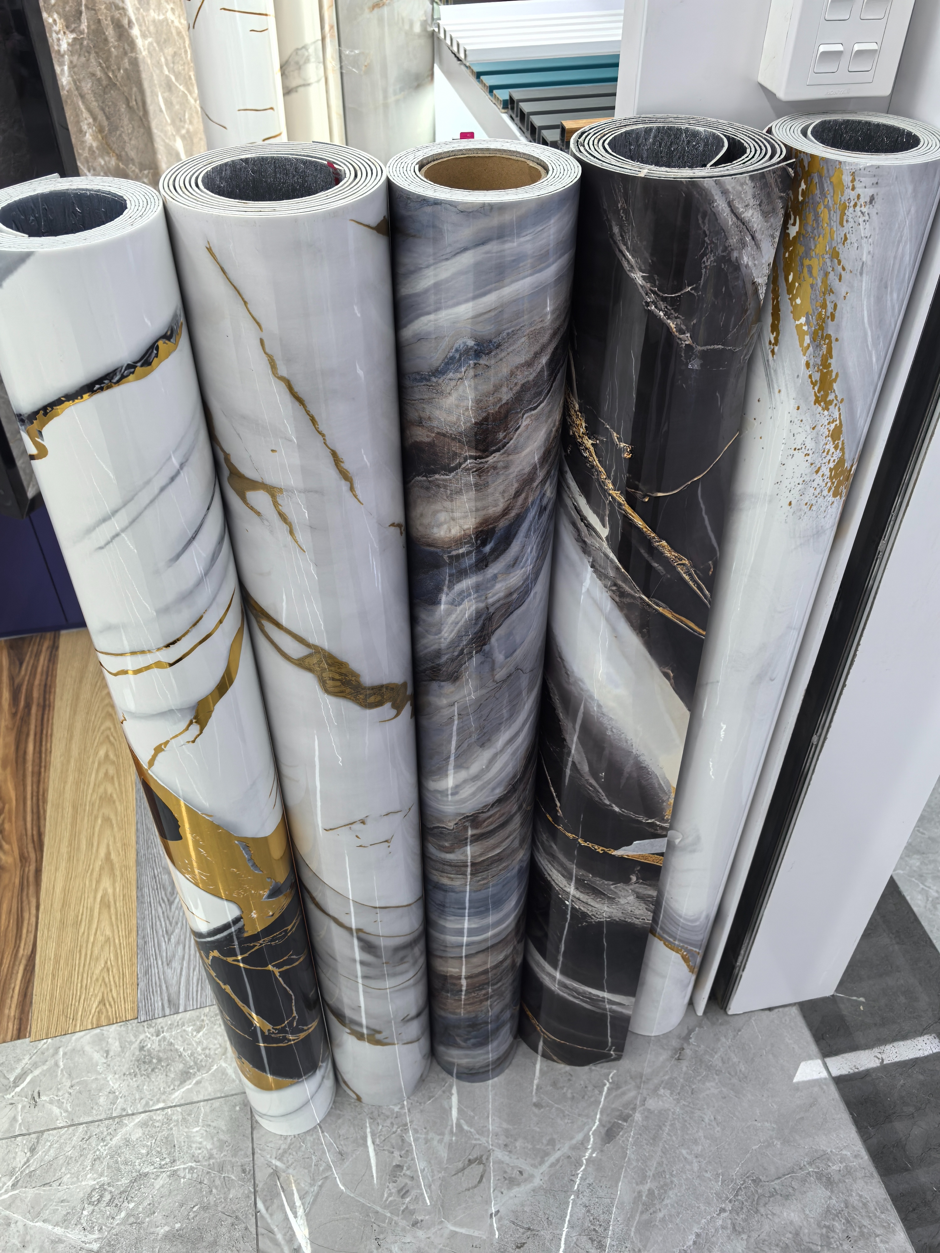 Pvc Foam Wall Paste Self-Adhesive Wallpaper Pearl Cotton Tile Wall Paste Specification drawing