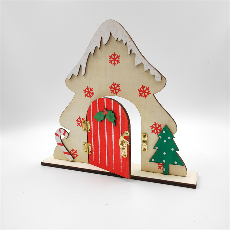 Cheung Chau Christmas Christmas Pendant Home Decor Wood Craft Christmas Props Holiday Gifts Christmas Decoration Wood Decor Specification drawing