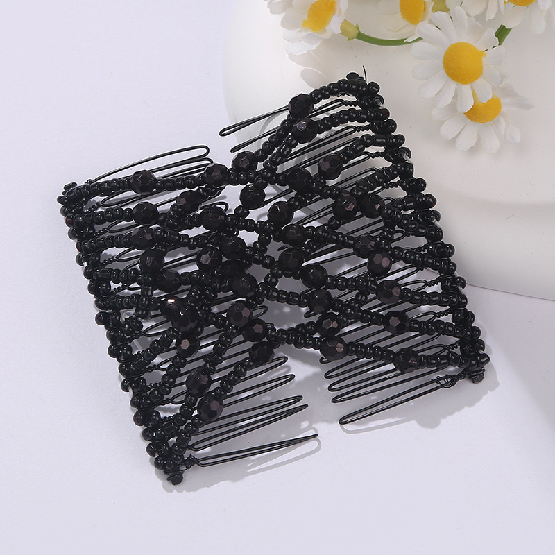 可爱毛线针织樱桃发夹韩国花朵手工编织侧边夹女饰品发饰批发头饰32