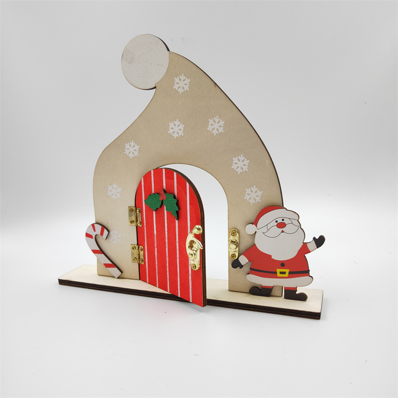 Cheung Chau Christmas Christmas Pendants Home Decor Wood Craft Christmas Props Holiday Gifts Christmas Decoration Wood Pendants