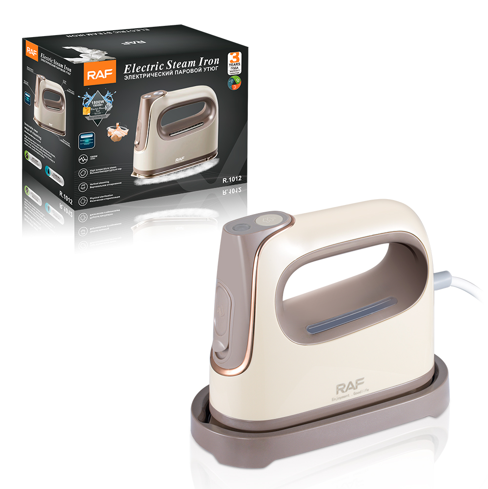 RAF European standard handheld steam ironing machine, portable household small folding electric iron, dry and wet dual-purpose ironing machine, ironing clothes R.1012 details Picture