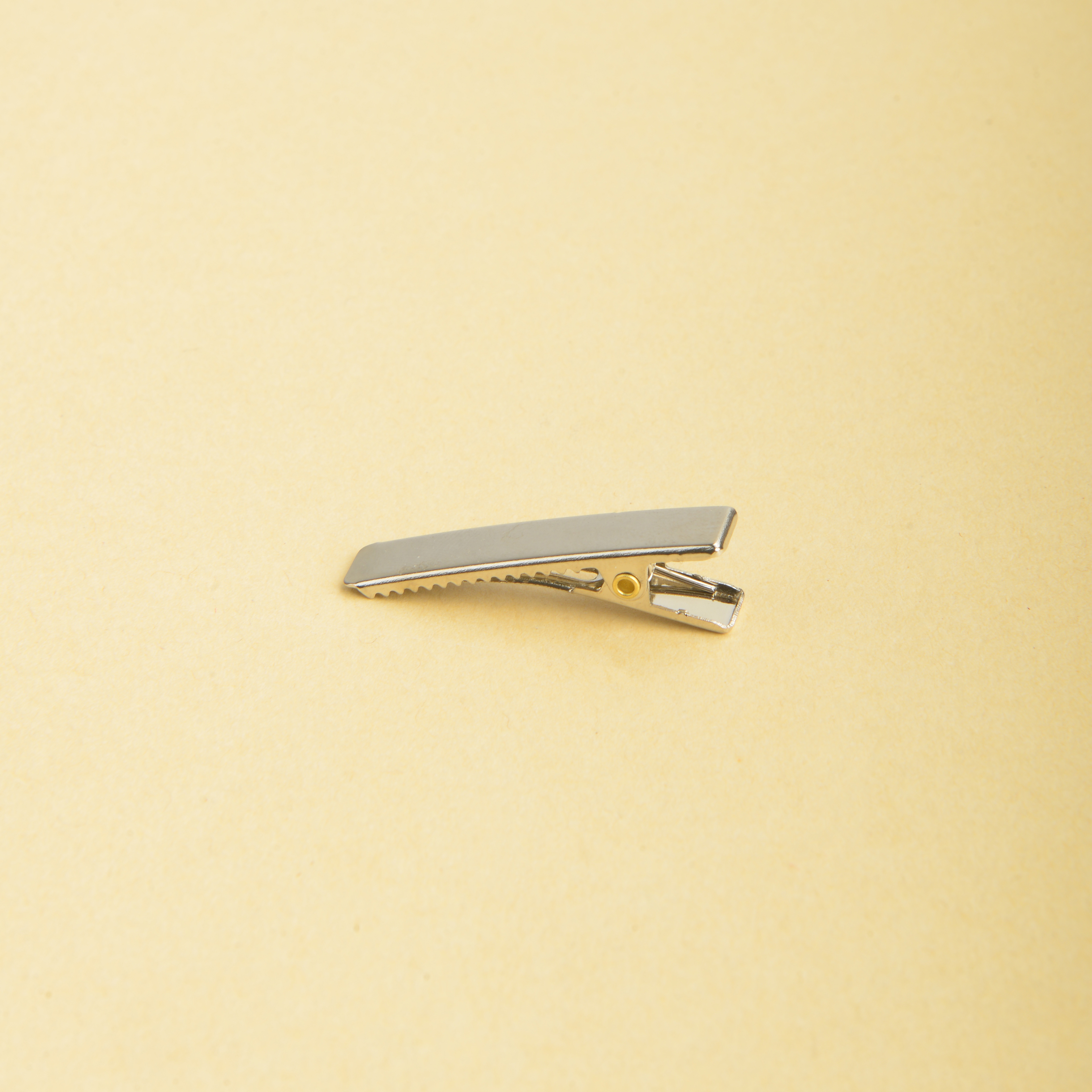 3.5 Flat double-clip flat mouth clip, pointed mouth clip, duckbill clip, Korean-style hair clip accessories, diy jewelry, hair accessory, metal plate, elastic hair clip details Picture