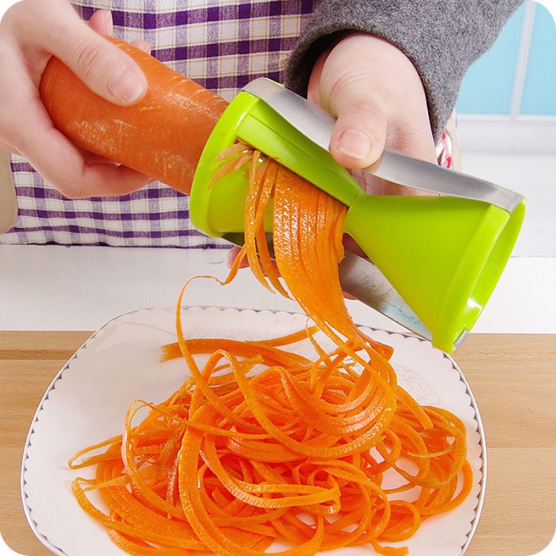 Creative Kitchen Multi-functional shredder, spiral funnel Shredder, Rotating vegetable shredder, grater, 140G Specification image