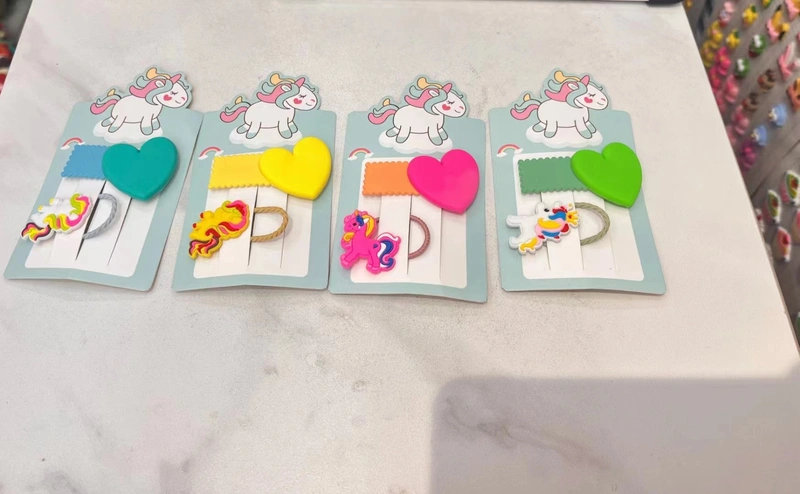 Children's Hair Accessories Hair Clip Hair Rope Set Hair Band Hair Rope Tie Hair Band Hair Band Cartoon Head Rope Wholesale