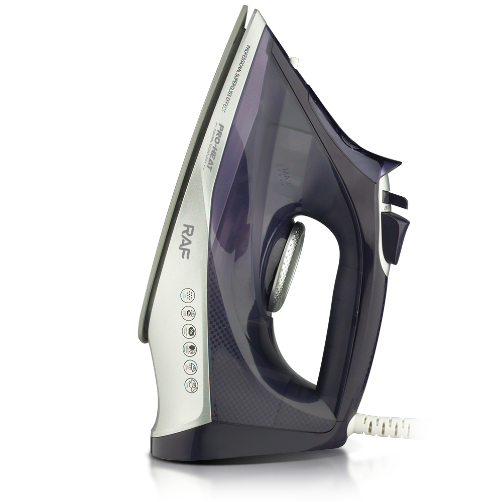 RAF欧规跨境蒸汽熨斗便携式熨烫机 三档调温压力式大功率电熨斗R.1166详情12