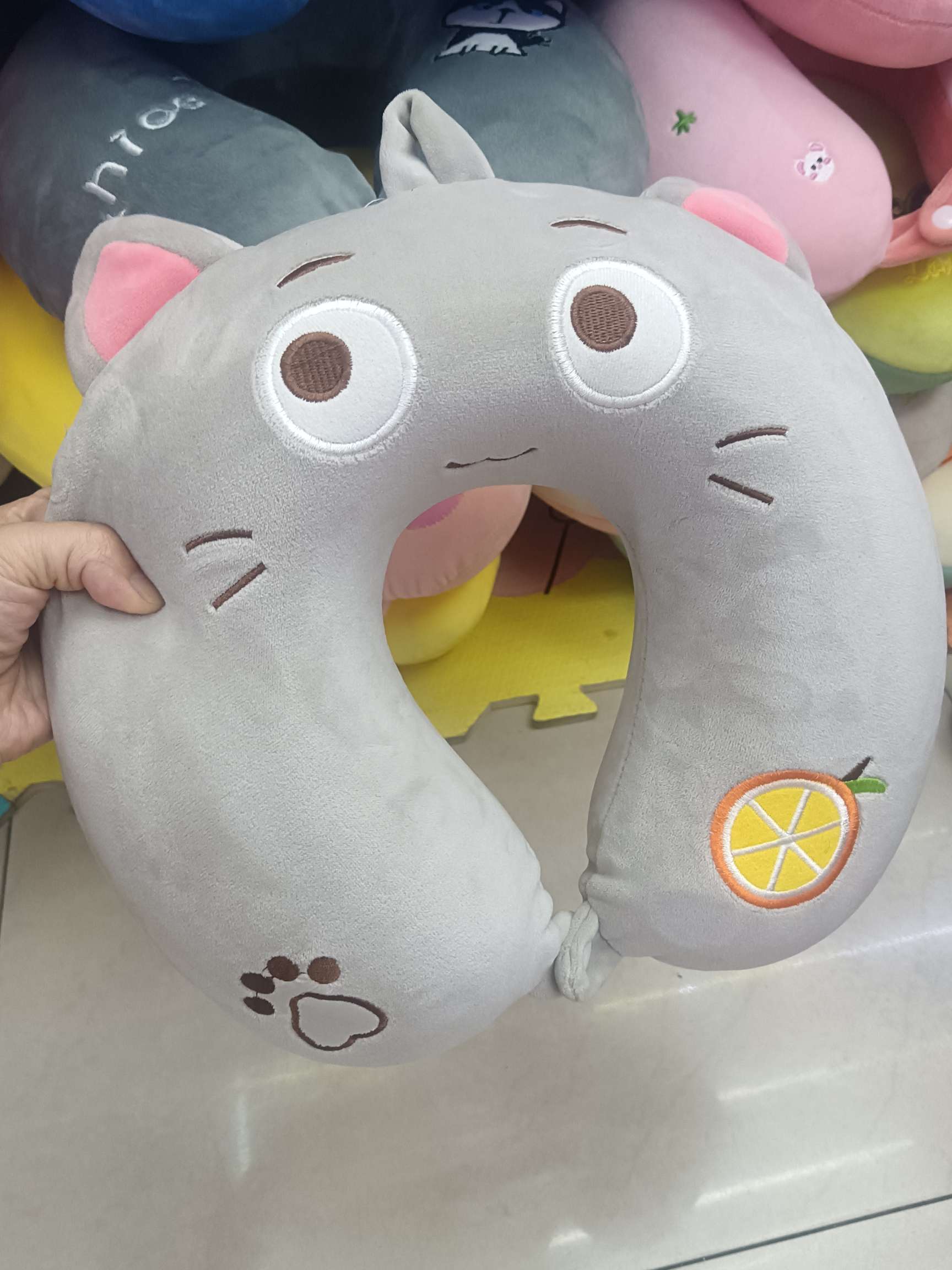记忆枕实物图
