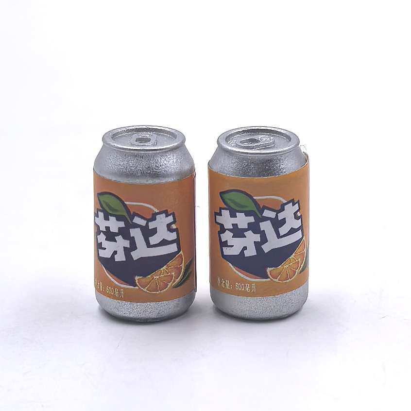 仿真易拉罐饮料 抖音热卖 奶油胶滴胶手diy瓶子DIY挂件一包500个详情图5