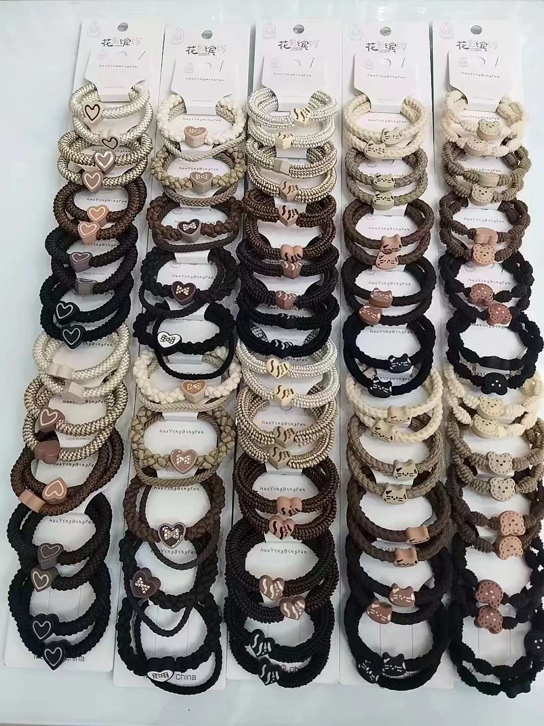 Black silk scarf headwear, hair bands, hair ties, accessories, elegant ladies' headwear, essential hair ties, trendy hair accessories, high-end hair accessories, hair bands, black hair ties, hair ties Item Picture