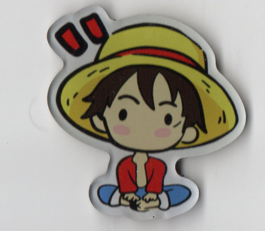 Acrylic fridge sticker - Luffy