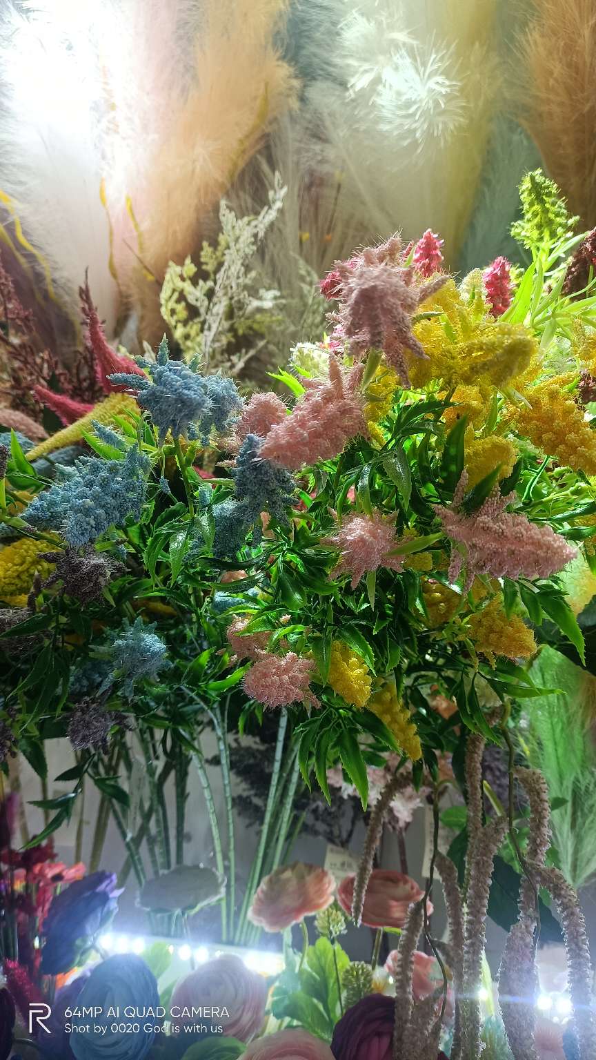 仿真树仿真草仿真葵叶花枝干 细节逼真 室内装饰品 绿色植物摆件 家居景观设计元素详情5