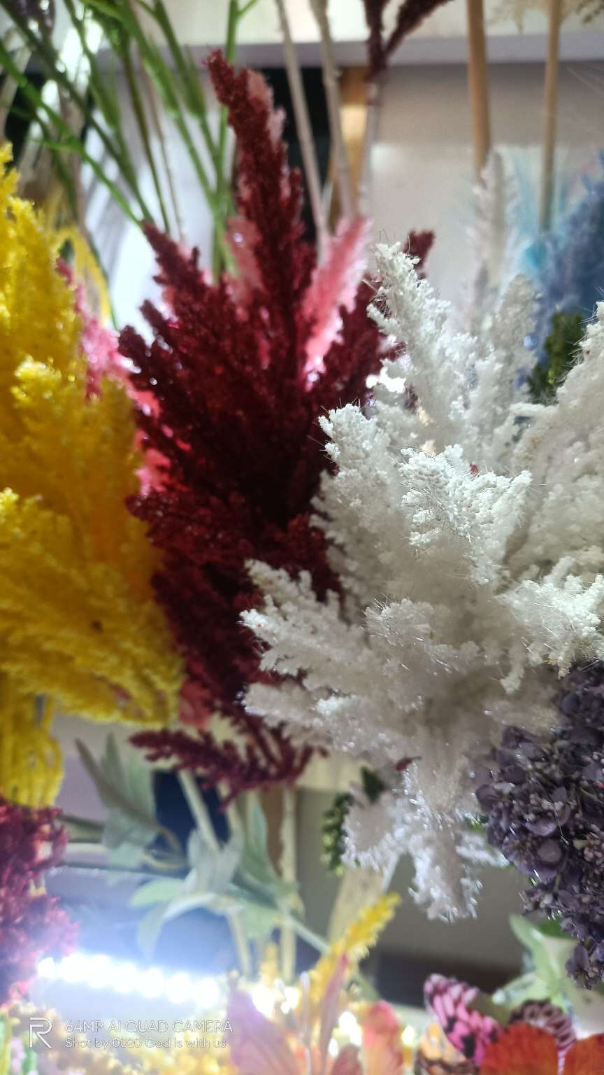 仿真树仿真草仿真葵叶花枝干 细节逼真 室内装饰品 绿色植物摆件 家居景观设计元素详情3