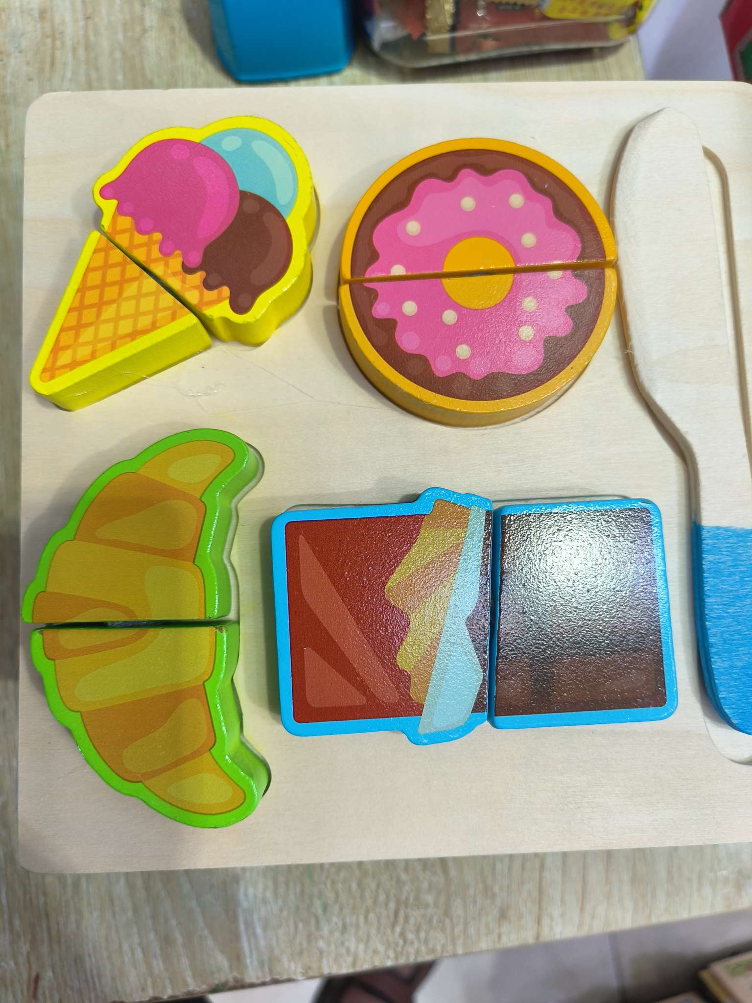 儿童益智科教拼插类玩具 拼接卡通戳戳乐半九款切切看透明气球玩具 拼装积木车儿童玩具创意互动游戏拼装积木车详情图2