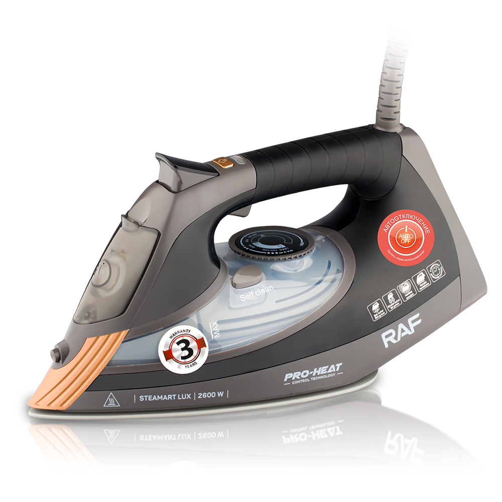 RAF European standard automatic steam iron, household handheld fully automatic steam iron ironing machine R.1198 pic 5