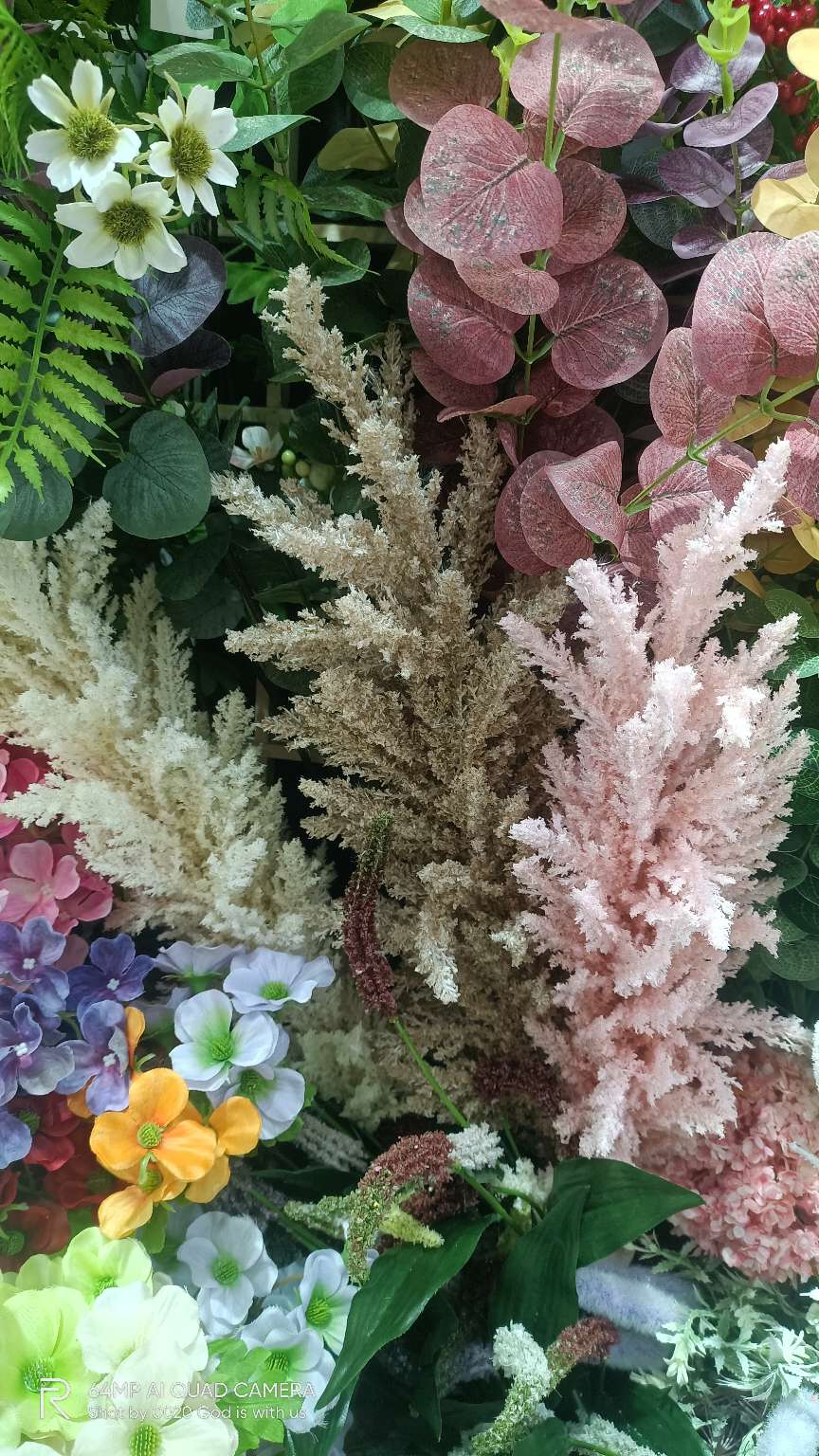 仿真树仿真草仿真葵叶花枝干 细节逼真 室内装饰品 绿色植物摆件 家居景观设计元素详情1