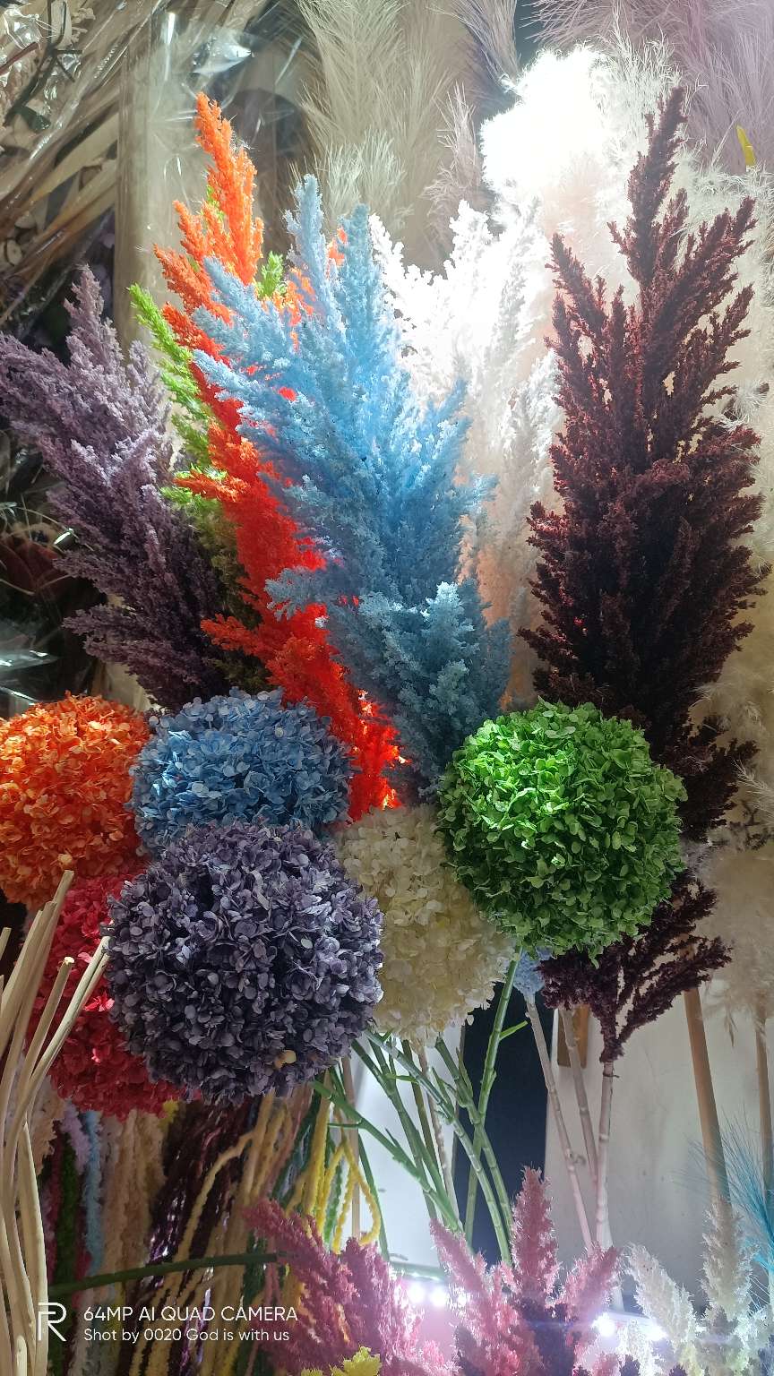 仿真树仿真草仿真葵叶花枝干 细节逼真 室内装饰品 绿色植物摆件 家居景观设计元素详情2