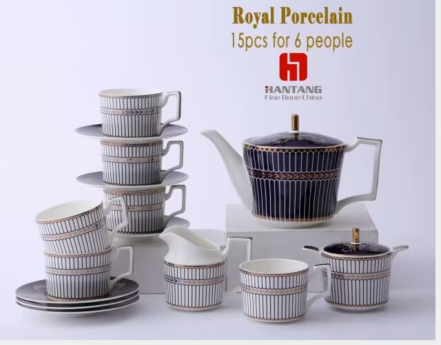 سيلادون كوانغ شيانغ China China العظمي، 56 PCS Dinner Set، 56 أدوات المائدة، 6 أشخاص، تصميم كلاسيكي كريم Application Scenario
