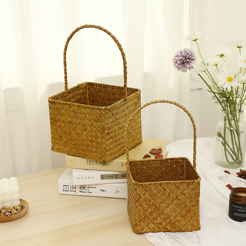 花篮/假花/收纳筐/花盆盆栽/迷你小家居细节图