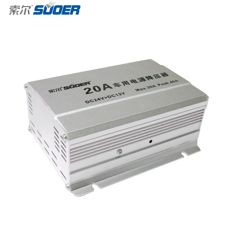 SUOER索尔降压器24V-12V-SE-20A索尔降压器