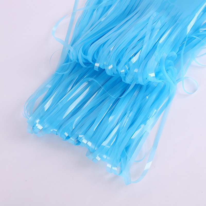 Party Decoration Rain Curtain Candy Color Party Background Cloth Decoration Accessories Light Wedding Color Strip Rain Curtain Item Picture
