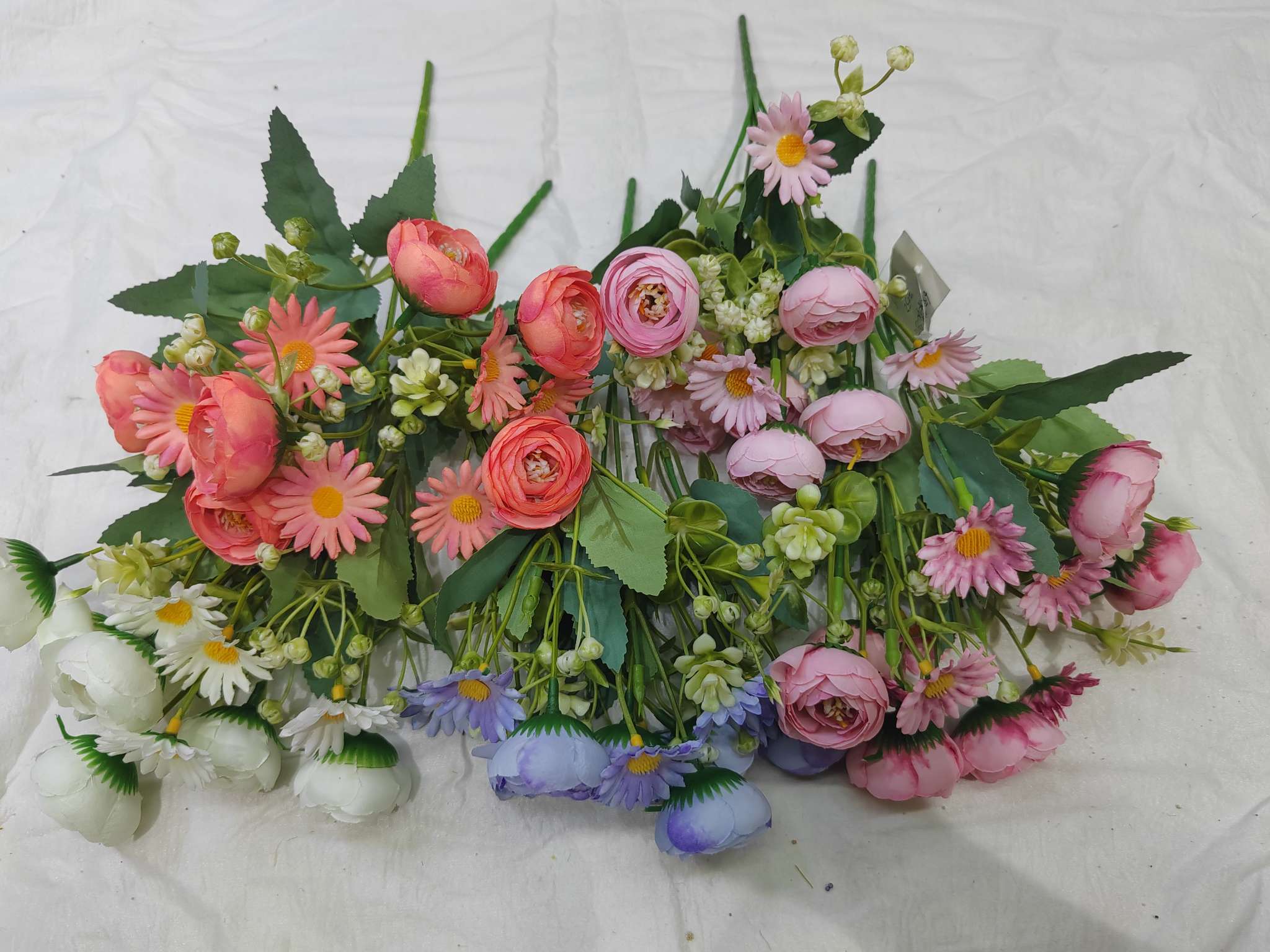 创意饰品仿真花瓣工艺品 清明花仿真花教师节礼品 牙套装饰品 精致仿真工艺品赠教师节礼品仿真花