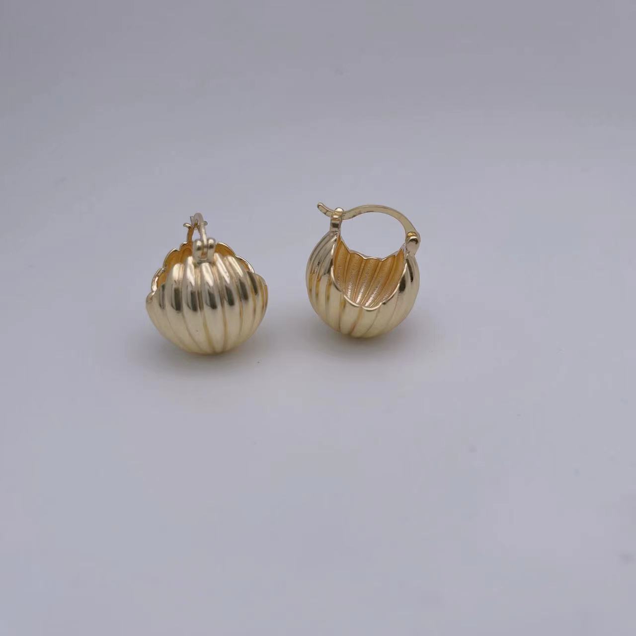 饰品/耳环/铁皮耳环/耳饰/不锈钢圆耳环产品图