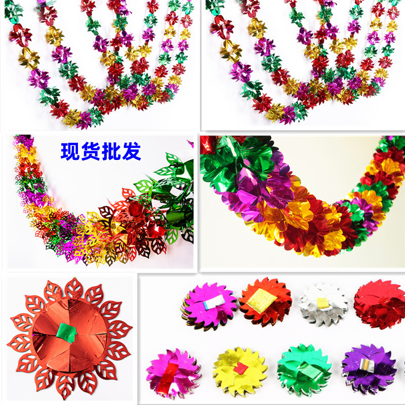 Wedding Ribbons Ribbons Ribbons 61 Roof Hanging Living Room New House Decoration Wedding Room Decoration Full Set Christmas Christmas Tree Christmas Supplies details Picture