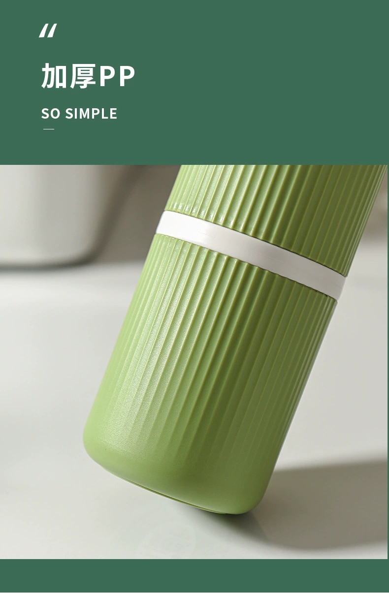 M73-6209 Light Luxury Travel Toothbrush Cup, makeup brush storage box, Toothbrush box, washbasin Cup, Multi-functional mouthwash cup detail image 10