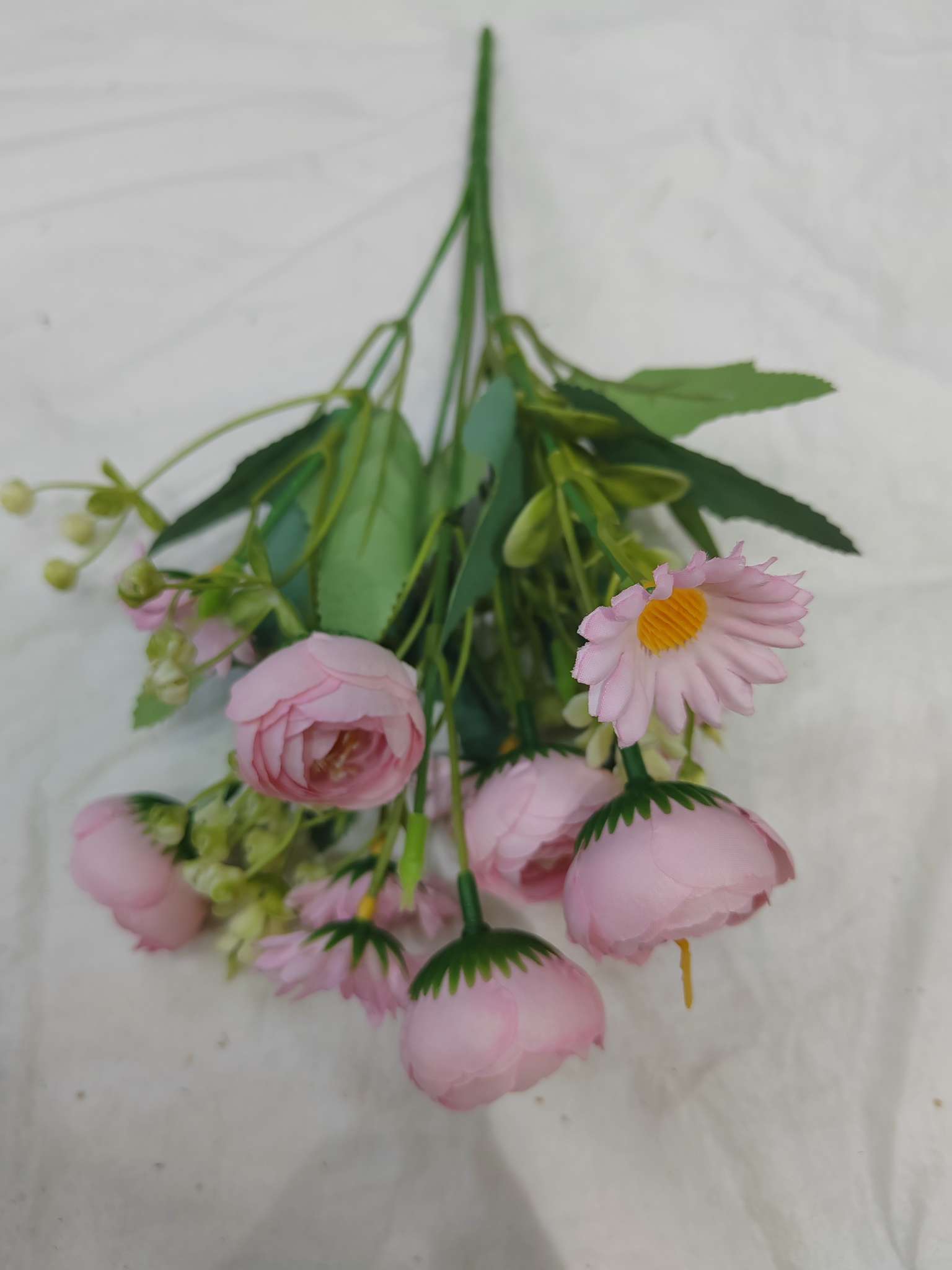 创意饰品仿真花瓣工艺品 清明花仿真花教师节礼品 牙套装饰品 精致仿真工艺品赠教师节礼品仿真花详情图3