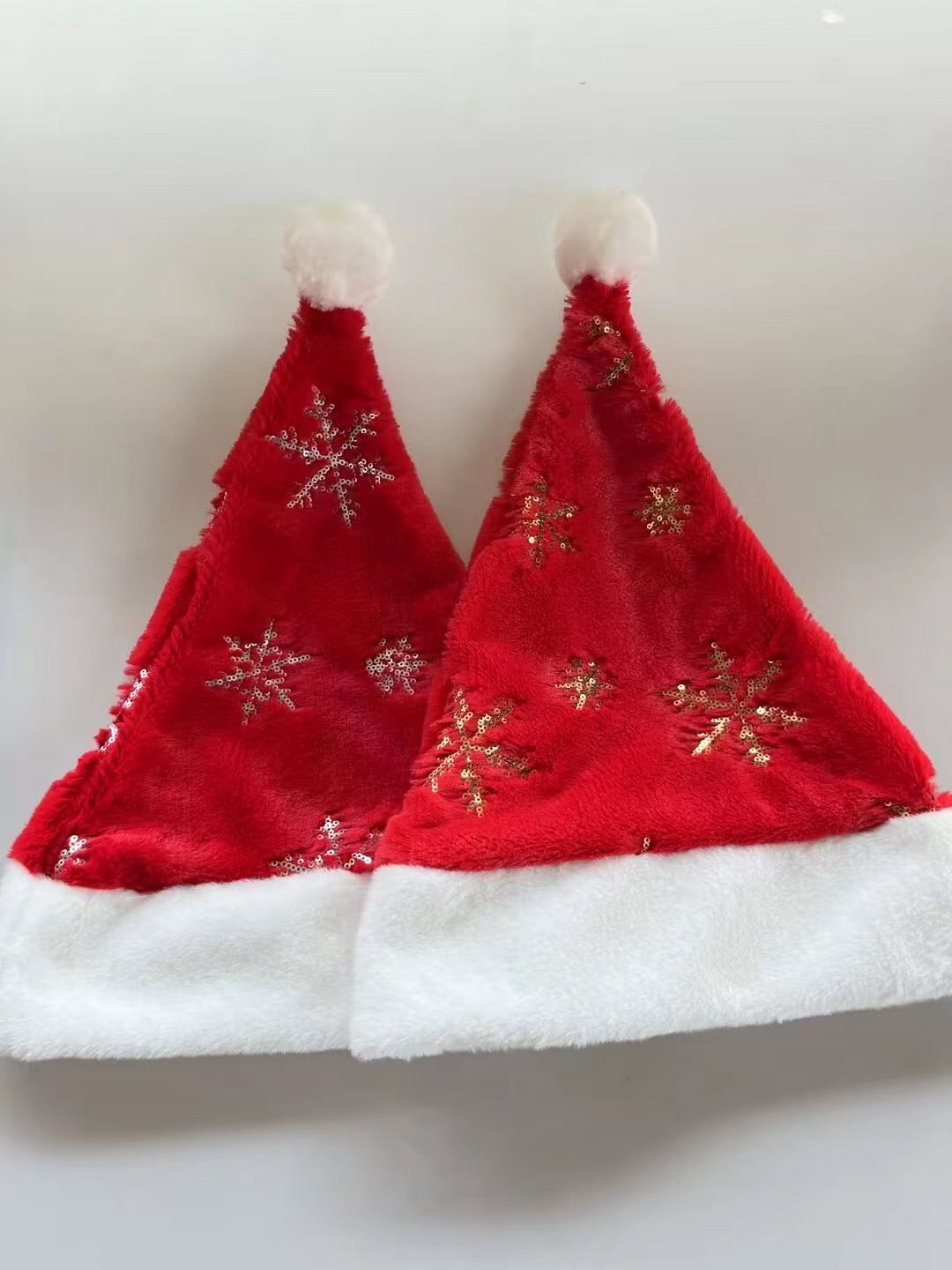 1 品牌Y 亮片雪花圣诞帽成人儿童派对头饰圣诞节装饰用品圣诞树搭配挂件时尚款B2 圣诞装饰品