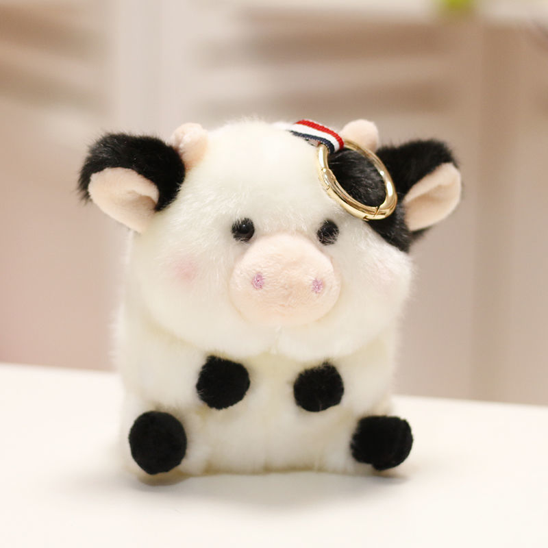 12CM woolen round ball pendant, 5-inch plush toy doll, claw machine, cute animal doll Application Scenario