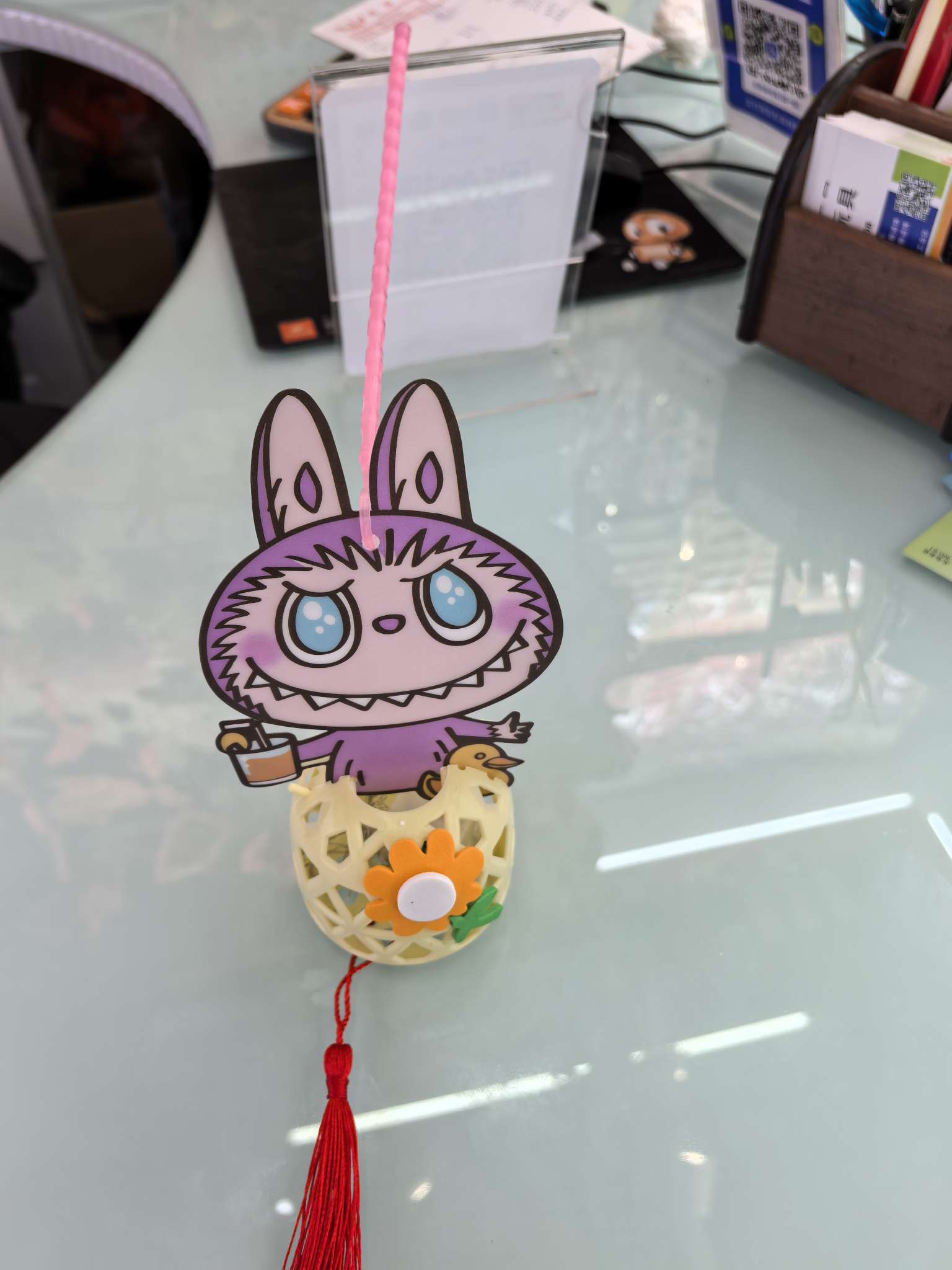 万圣节/万圣节装饰/气模/万圣节脸贴/精灵磁悬浮地球仪白底实物图