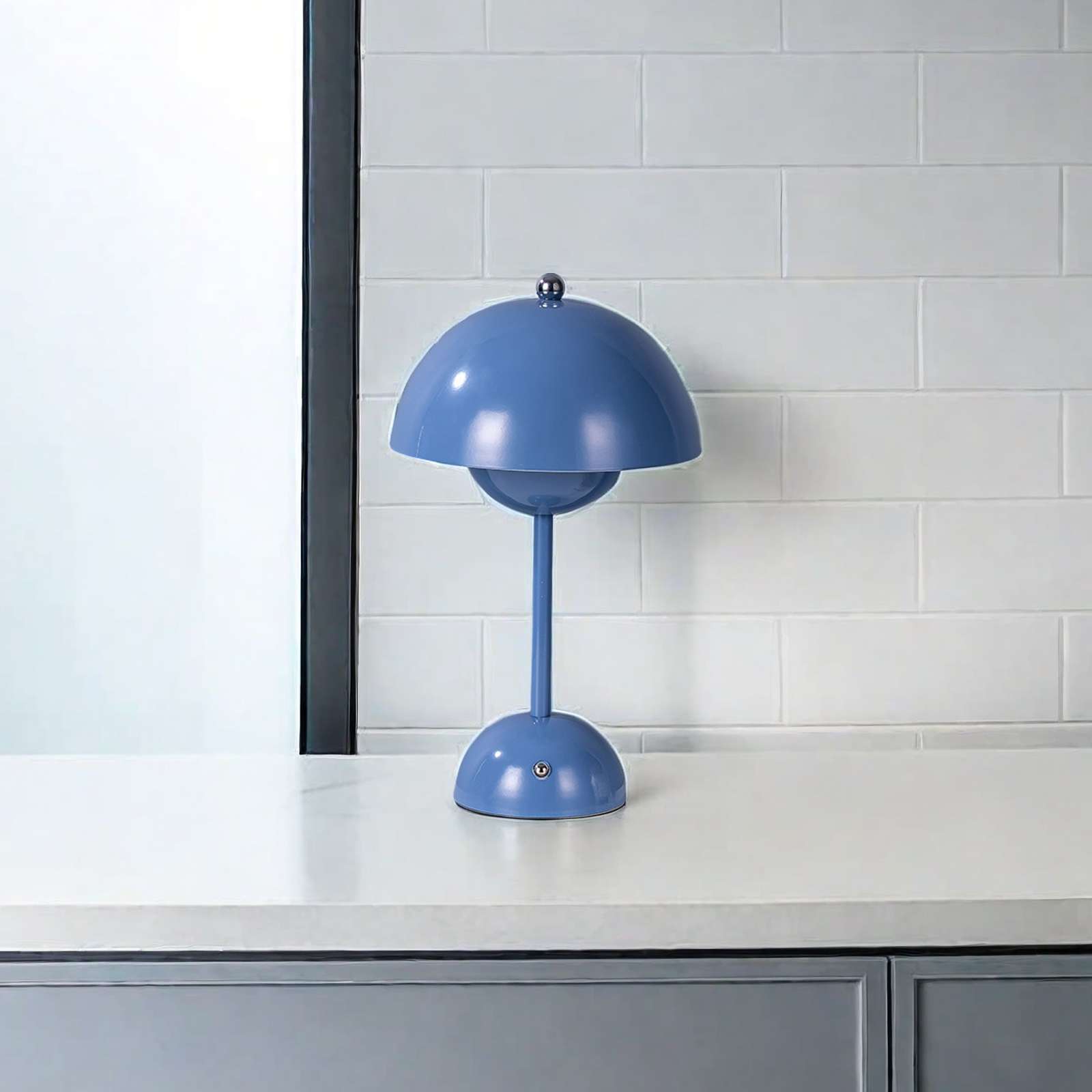 Custom Pod Lamp Bedroom Bedside Charging Small Lamp Restaurant Bar Ambiance Lamp Decoration Small Night Light Mushroom Lamp Christmas Specification drawing