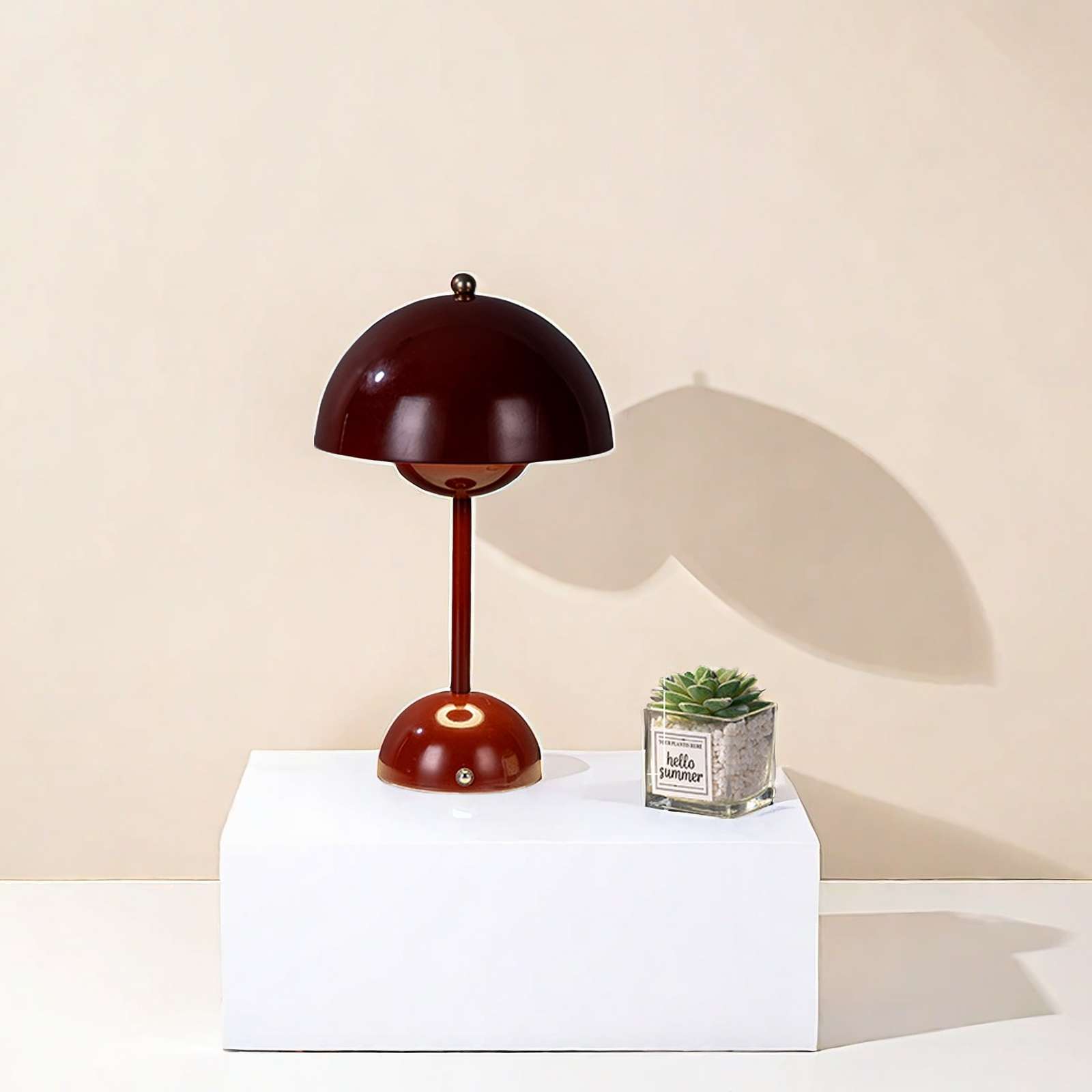Custom Pod Lamp Bedroom Bedside Charging Small Lamp Restaurant Bar Ambiance Lamp Decoration Small Night Light Mushroom Lamp Christmas undefined