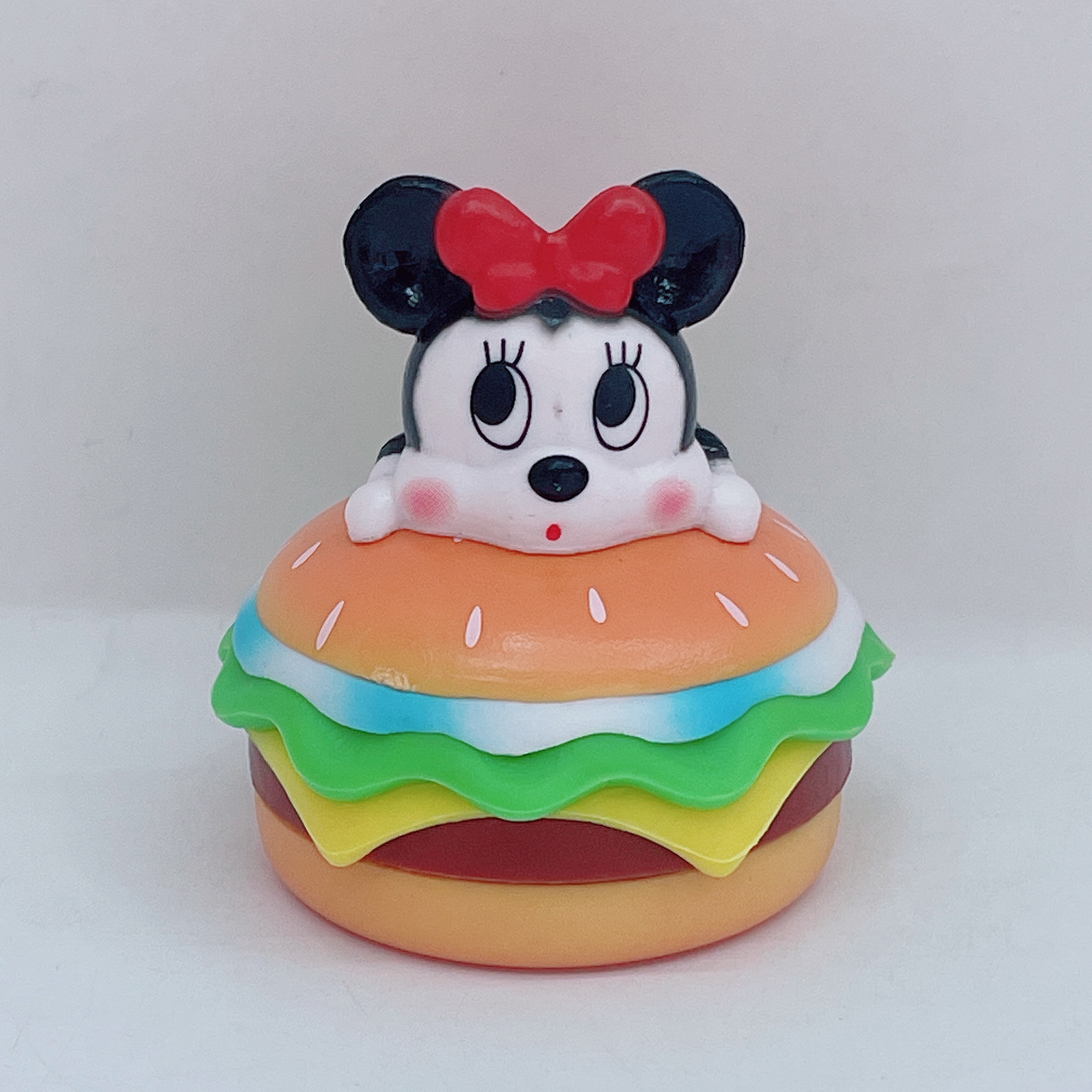 Wholesale of 8 delicious hamburger figurines, Mickey, Minnie, Burger King, Party Baby toys, car cake ornaments pic 8