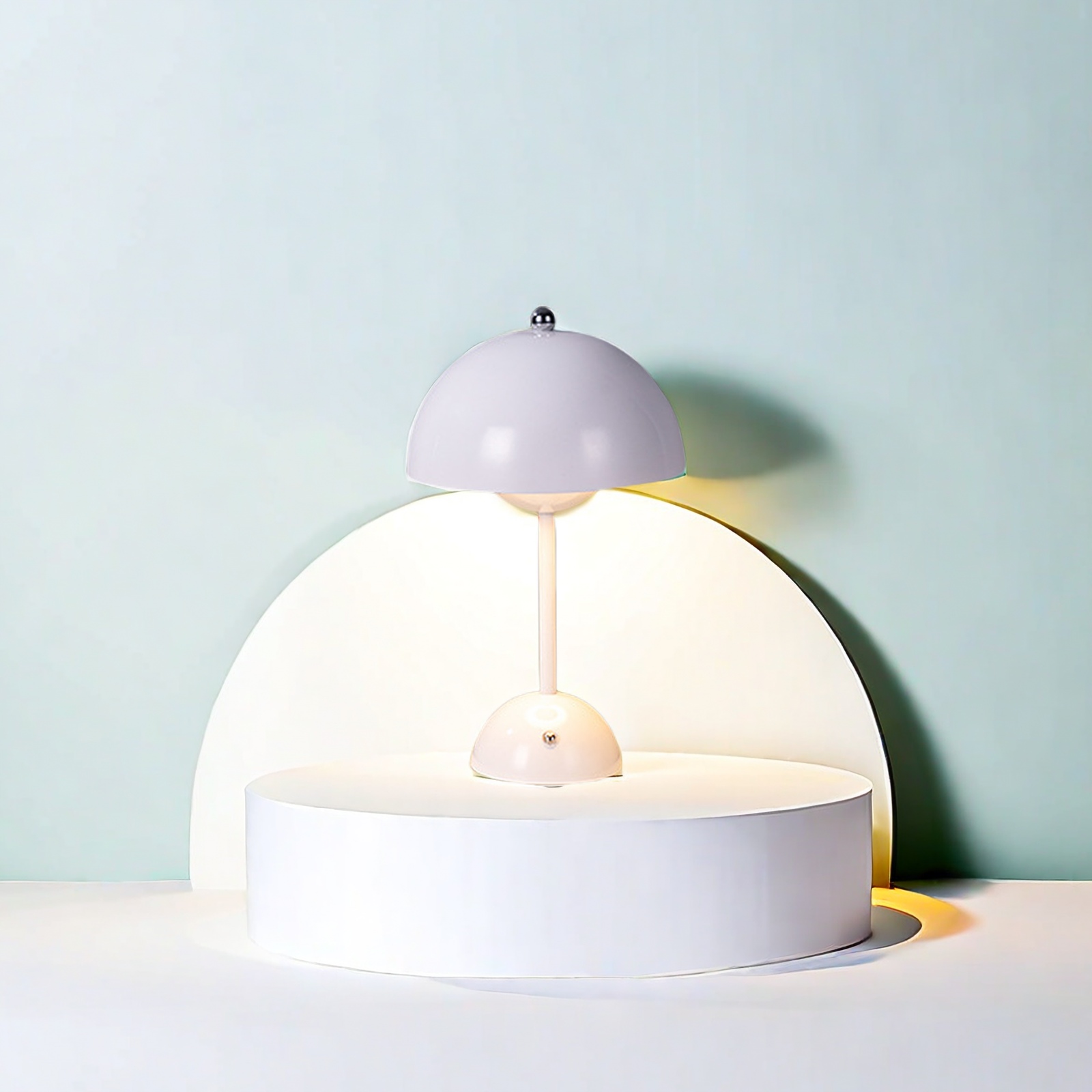 Custom Pod Lamp Bedroom Bedside Charging Small Lamp Restaurant Bar Ambiance Lamp Decoration Small Night Light Mushroom Lamp Christmas Item Picture