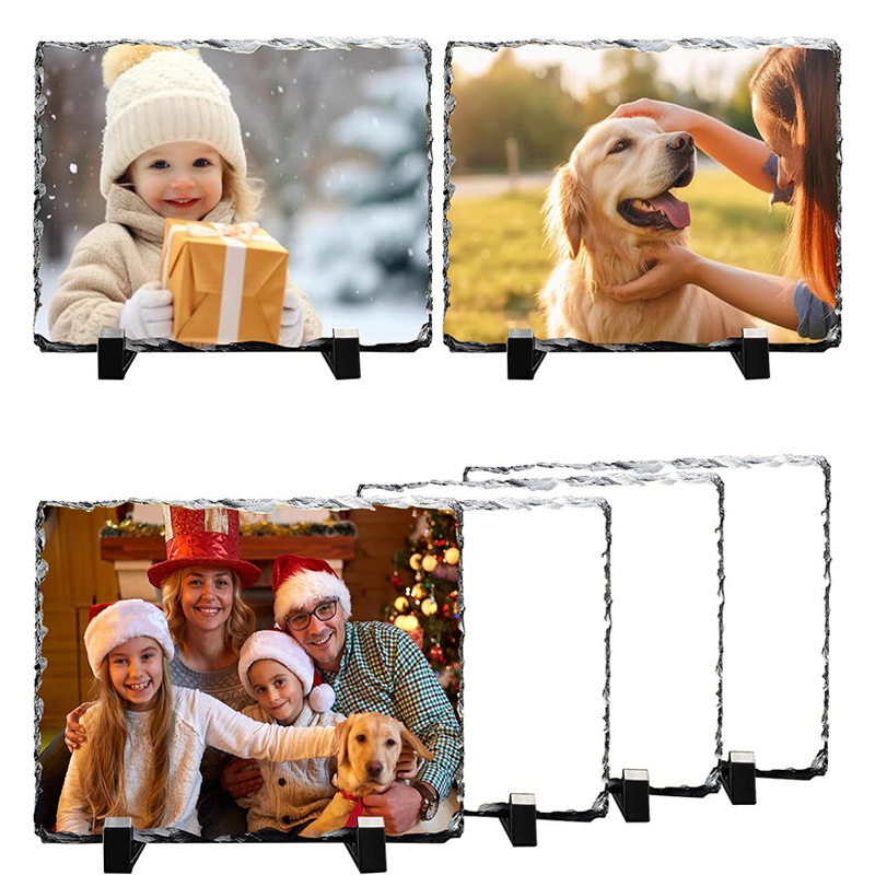 20*20 heat transfer SLATE painting, natural SLATE painting, printing coating, heat sublimation SLATE painting, SLATE painting, photo frame, blank Item Picture