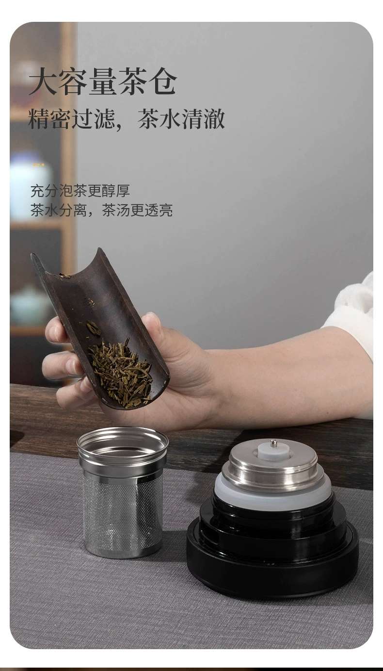 S98-YHSQ8163智能长效显温保温壶316不锈钢茶水分离焖茶壶大容量焖烧泡茶壶详情图10