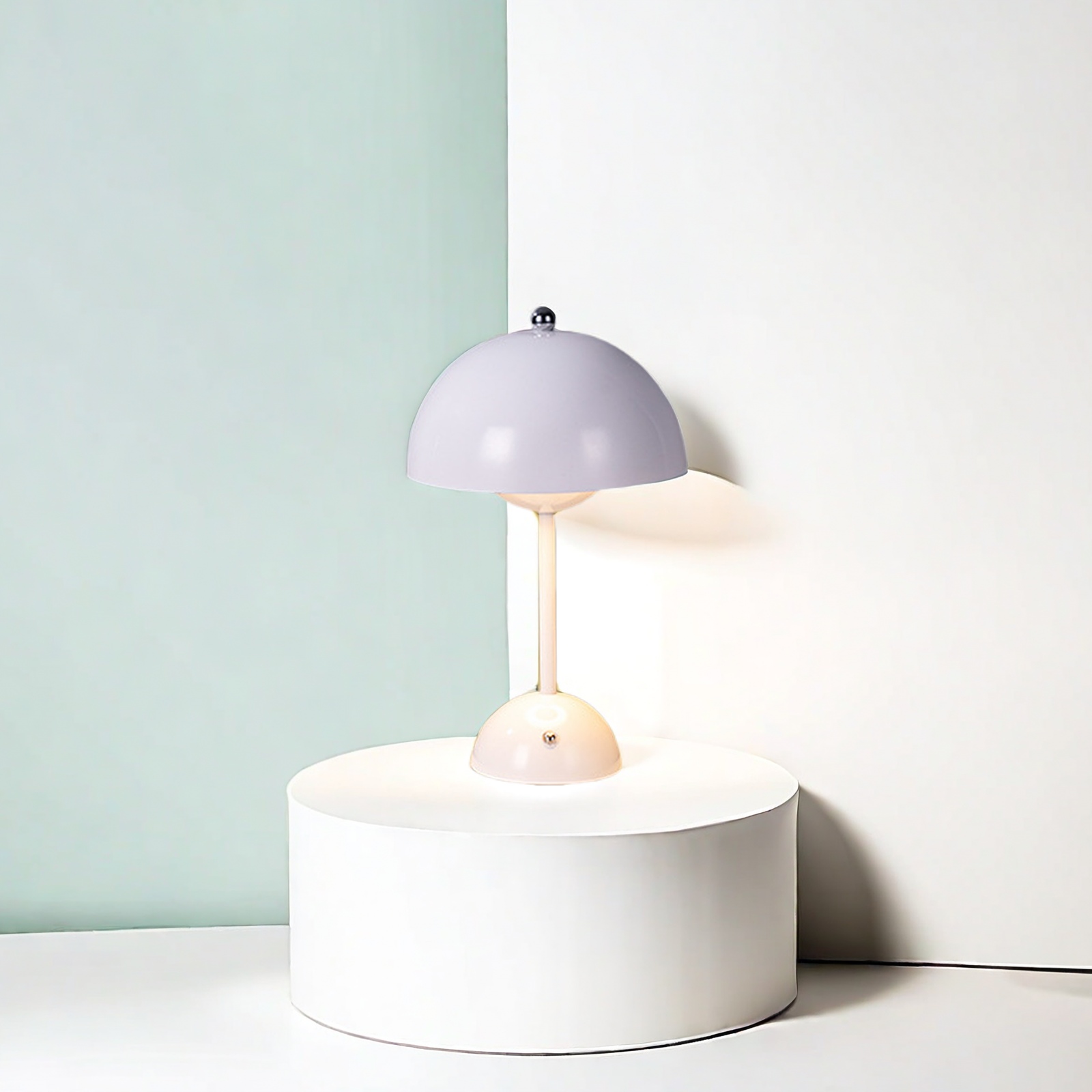 Custom Pod Lamp Bedroom Bedside Charging Small Lamp Restaurant Bar Ambiance Lamp Decoration Small Night Light Mushroom Lamp Christmas undefined