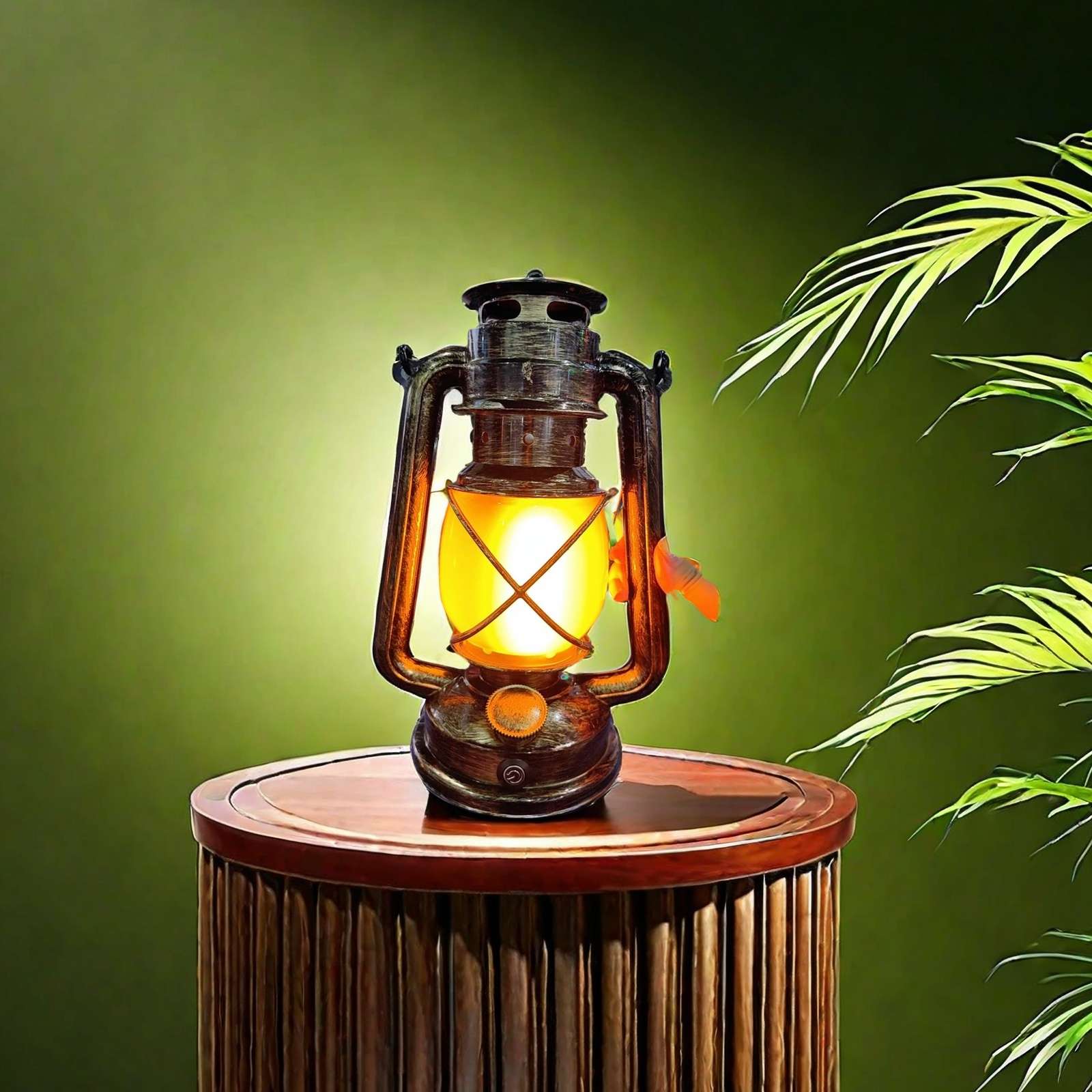 Tiktok Boom Camping Light Ambiance Light Flame Camping Light Tent Retro Horse Light Outdoor Hand Light Gift Christmas Lamp Eye Lamp Item Picture