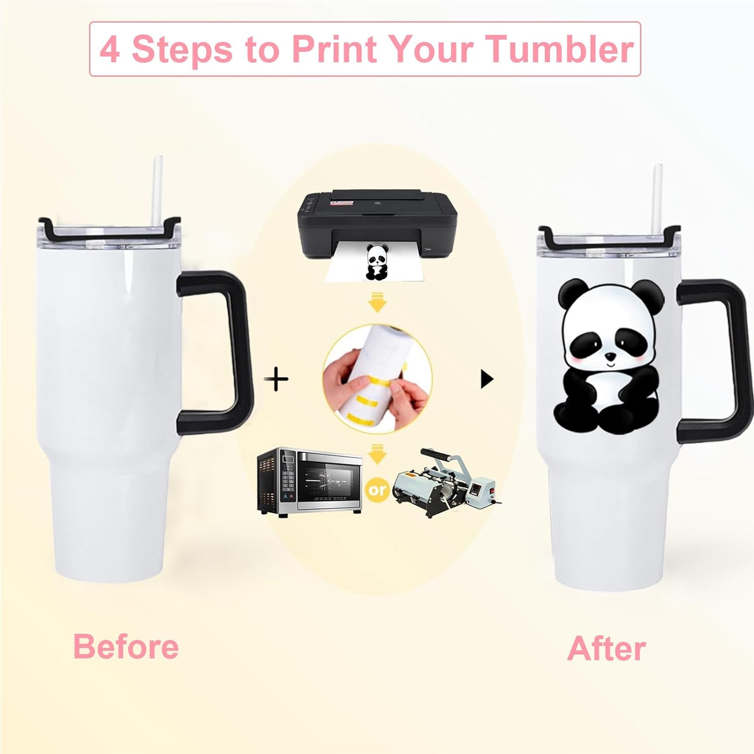 40oz ice cup, cross-border, 304 stainless steel insulated cup with handle, car cup with straw