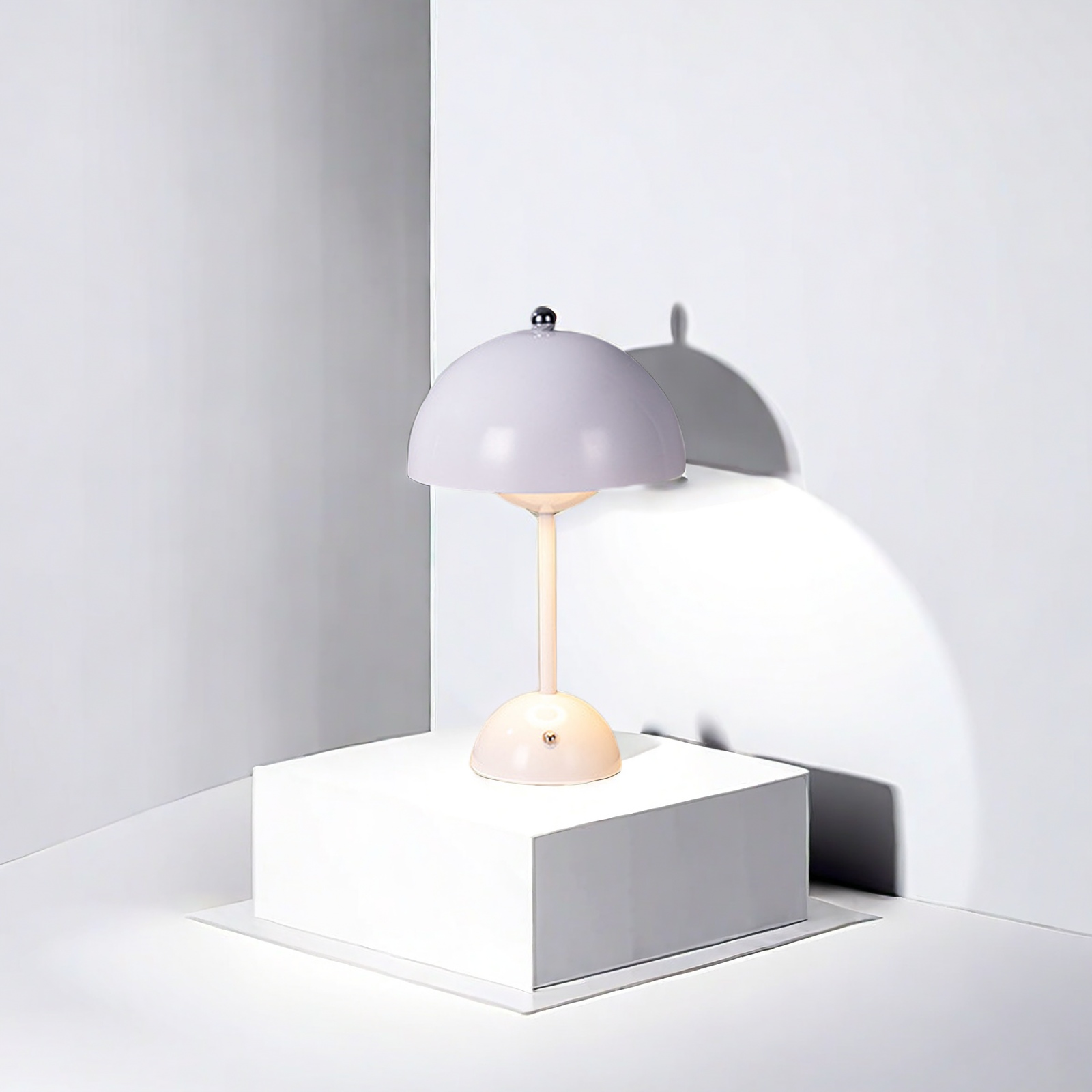 Custom Pod Lamp Bedroom Bedside Charging Small Lamp Restaurant Bar Ambiance Lamp Decoration Small Night Light Mushroom Lamp Christmas undefined